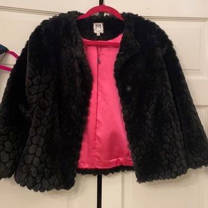 Milly So for size 10 hot pink lining girls coat